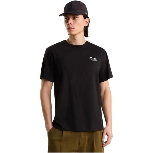 2026 The North Face Natutal High Society T-Shirt NF0A8JPQ - Black